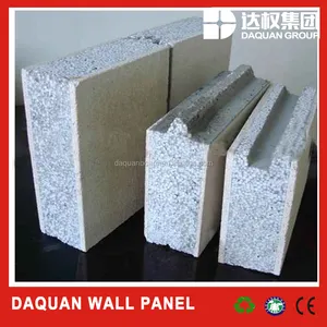 2015 Eco friendly product lightweight insulated eps concrete cement sandwich panel for internal wall