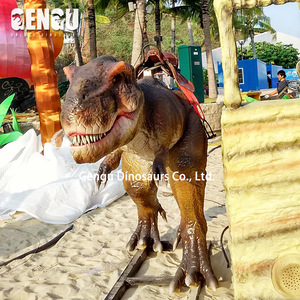 Tour de Dinos intérieur en métal radiocommandé pour les enfants pour l'école maternelle garderie lieux publics et centres commerciaux - Product Image 1
