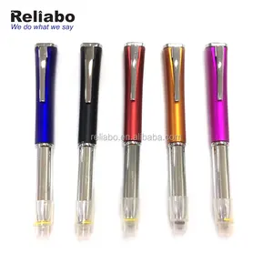 Heißer Verkauf Hohe Qualität stylus metall stift mit LED Licht Kapazität Stift Laser Pointer Stylus Telefon Touch-pen