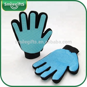 Hot Sale five fingers Dog Hair de silicone bath washing cleaners mascot remover deshedding grooming gloves - Product Image 4