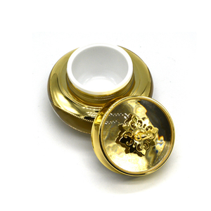 10 Gam 15 Gam 20 Gam 50 Gam 50Ml 80Ml Sang Trọng Acrylic Nhựa Kem <span class=keywords><strong>Jar</strong></span>/Vàng Fancy <span class=keywords><strong>Round</strong></span> Shape Chum/Rỗng Mỹ Phẩm Container - Product Image 3