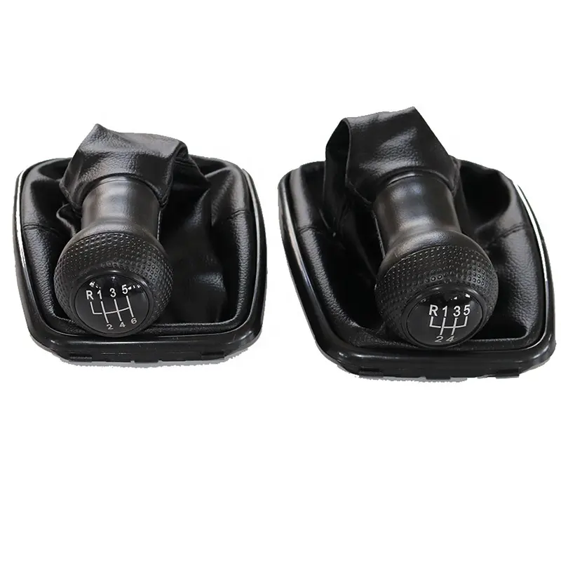 Car 5/6 speed New design gear shift knob boot cover with low price MT For VW Golf 4 IV MK4 GTI R32 Bora Jetta