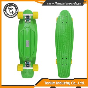 De alta calidad de plástico rueda de monopatín scooter tiburón tierra camiones longboard <span class=keywords><strong>skate</strong></span> - Product Image 6