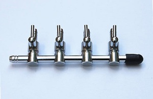 4mm 직경 크롬 도금 황동 친환경 체크 밸브 에어 펌프 액세서리 수족관 용 공기 분배기 - Product Image 5