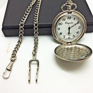 النيكل اللون ساعة جيب سلسلة كاوبوي نمط ساعة جيب سلاسل - Product Image 4