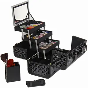 SORISE Guangzhou leverancier aluminium Hairstylist Make-Up Case