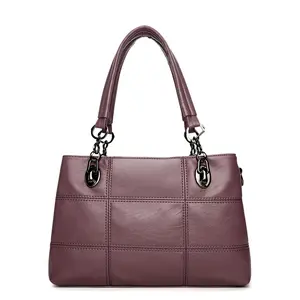2018 china market brands professional wholesale PU leather women handbags bags