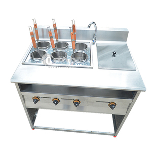 معدات المطاعم التجارية الغاز حلة طهي المكرونة مع باين ماري - Product Image 6