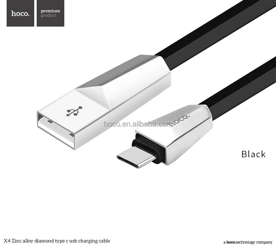 Type-C USB зарядный кабель НОСО X4 зарядное устройство 1.2м 5В 2.4A Эмалированный провод шнур синхронизация данных адаптер