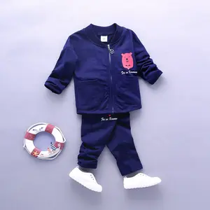 Huzhou Simple Stylish Kids Jacket Children's Clothing Set For Wholesale