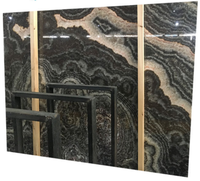 Dragon chinois noir Onyx marbre pour décoration murale, nouveauté
