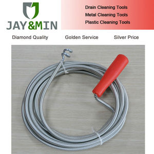 DRAIN UNBLOCKER 4.5M FLEXIBLE SPRING STEEL Cleaner Pipes Pluming Blockage Plug DRAIN UNBLOCKER 4.5M FLEXIBLE SPRING STEEL Cleaner Pipes Pluming Blockage Plug