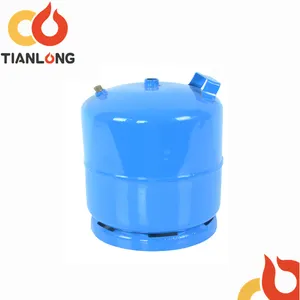 1.2L Refillable Low Pressure Metal Liquid Gas Canister With Burner For LPG