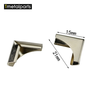 all'ingrosso su ordinazione di Modo di alta qualità in acciaio del metallo del sacchetto di protezione d'angolo per il libro - Product Image 4