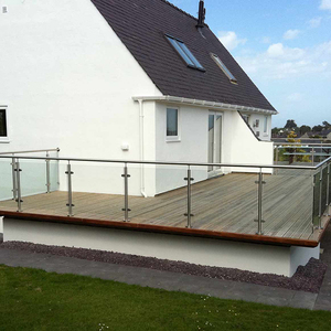 304 201 316 Tùy Chỉnh Chất Lượng Cao Thép Không Gỉ Bài Kính Lan Can Cho Boong Tàu Marine Rail - Product Image 6