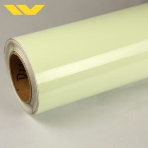Benutzerdefinierte glow in <span class=keywords><strong>the</strong></span> dark reflexstreifen aufkleber leucht vinyl fluorescent glow band - Product Image 5