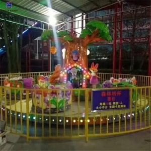 Manèges de parc d'attractions bon marché 24 places Carrousel à tasse rotative sur le thème de la <span class=keywords><strong>forêt</strong></span> à vendre - Product Image 6