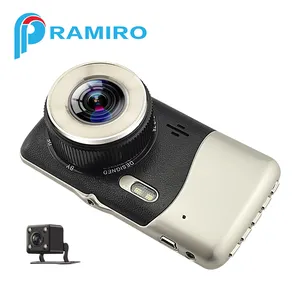 مسجل فيديو عالي الوضوح للسيارة دليل T810 زائد في سيارة داش كاميرا dashcam مع 4.0 ''ips عرض نوفاتيك