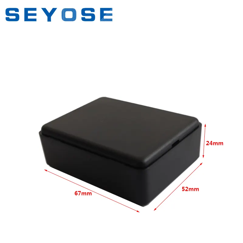 SYS-158 injection making plastic case IP54 ABS plastic diy enclosure boxes for electronics project 67x52x24mm