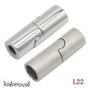 Fermaglio a cilindro scorrevole <span class=keywords><strong>per</strong></span> la creazione di gioielli con foro terminale da 3/4/5/6/7/8 mm - Product Image 2