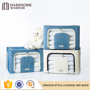 Boîte de rangement en tissu oxford de haute qualité et à bas prix, bacs de rangement pour vêtements et jouets ménagers - Product Image 2