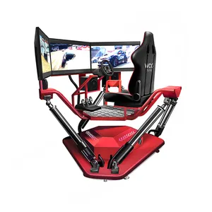 شعبية 3 شاشة VR سباق السيارات نمط جديد لعبة فيديو آلة تحفيز f1 محاكاة أخرى ملاهي المنتجات