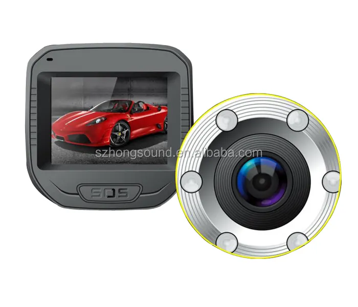 2.4 Inch LED Screen Display Auto Kamera <span class=keywords><strong>Video</strong></span> Registrator Mobil DVR Recorder