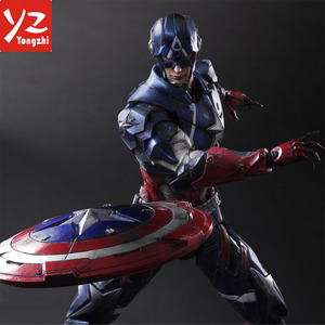 Jugar artes Kai Marvel Titan <span class=keywords><strong>serie</strong></span> del héroe Capitán América 28 cm juguete figura de acción - Product Image 1