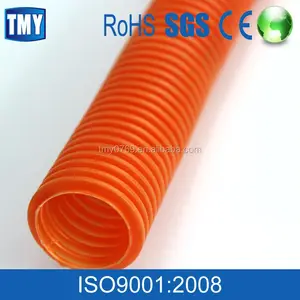 corrugated plastic cable flex tube