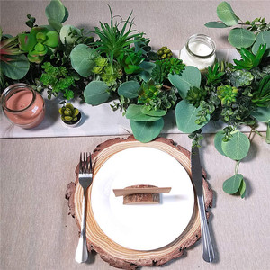 18 Pezzi di Piante Succulente Artificiali Mini Non Invasate, Aloe, Echeveria, Agave, Sedum, Piante Aeree, <span class=keywords><strong>Cactus</strong></span> con Texture - Product Image 2