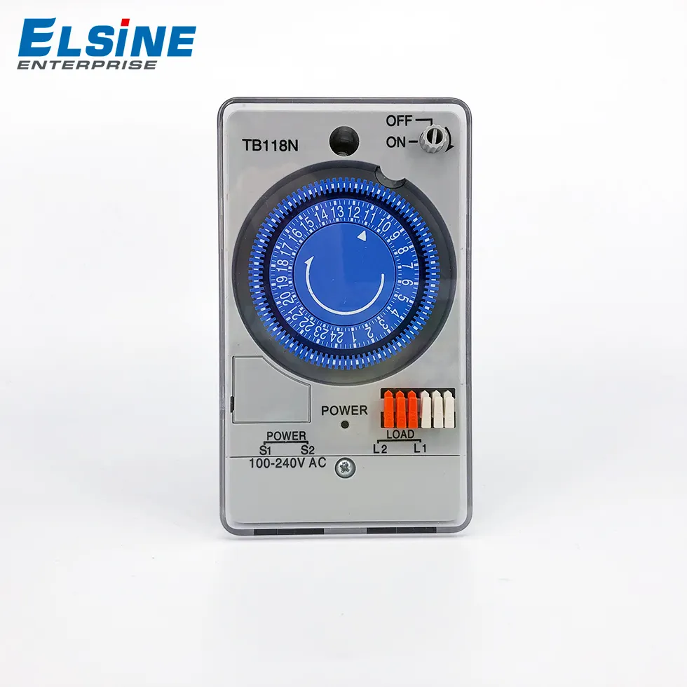 Timer meccanico TB118N a batteria 150 ore 15A 110/230V interruttore timer 24 ore