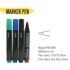 Quick dry Permanent markers pen for anything marks