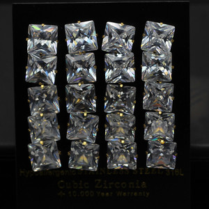 Bling bling <span class=keywords><strong>18</strong></span> K <span class=keywords><strong>oro</strong></span> plateado vacío diamante pendientes <span class=keywords><strong>de</strong></span> piedras preciosas, un <span class=keywords><strong>gramo</strong></span> <span class=keywords><strong>de</strong></span> <span class=keywords><strong>oro</strong></span> pendientes diseña joyas - Product Image 6