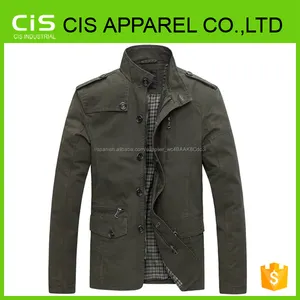 2016 nuevo estilo militar moda casacas para hombre