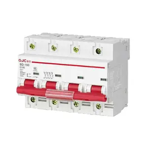 QJC Bán Hot T Loại BD-100 4P Cao Breaking Mini Circuit Breaker MCB