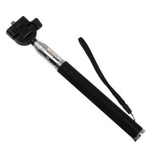 Monopode en alliage d'aluminium noir de 20-92 cm avec adaptateur d'origine pour téléphone portable/caméra d'action - Product Image 4