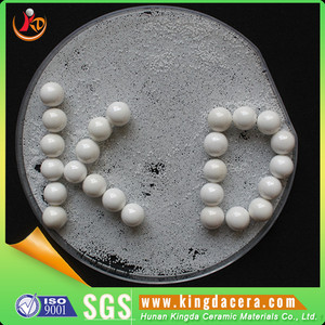 백색 세라믹 볼 비즈 연마된 도자기 그라인딩 볼 밀링용 버니싱 미디어 비즈 - Product Image 3