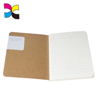 À couverture souple personnalisé kraft papier couverture de cahier