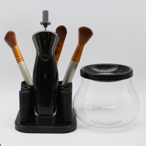 Servicio de Dropshipping 360 rotating maquillaje cepillo resolver cómo limpiar los pinceles de maquillaje sin cepillo limpiador - Product Image 2