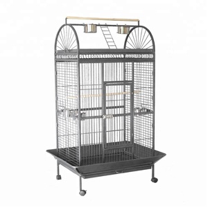 Satılık ucuz ferforje yetiştiriciliği kuş kafesi akrilik ispinozlar asılı standı katlanır düğün büyük kuş kafesi Pet House - Product Image 1