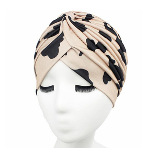 2017 di Design alla moda bandane Cap stampa floreale turbante musulmano <span class=keywords><strong>fascia</strong></span> per la testa da donna - Product Image 2