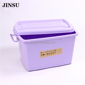 Gran Gestión de cable de plástico con tapa cubo caja de almacenamiento de tela - Product Image 3
