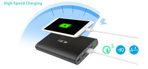 Sản phẩm điện tử mới powerbank với 3 usb kết quả đầu ra - Product Image 4