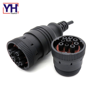 9Pin J1939 Récipient Camion Électrique Connecteur Pour Can Bus Réseau Et <span class=keywords><strong>Le</strong></span> Secteur des Véhicules Utilitaires - Product Image 2