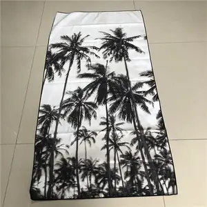 China supplier OEM microfiber color printing beach towel