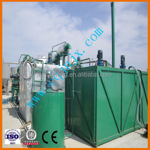 Pequeña refinería de petróleo de residuos de aceite usado de motor decoloración y desulphuration planta - Product Image 4