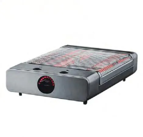 Stainless Steel Flat Toaster Bread Toaster 220-240V 700W Horizontal Toaster With Light Indicator