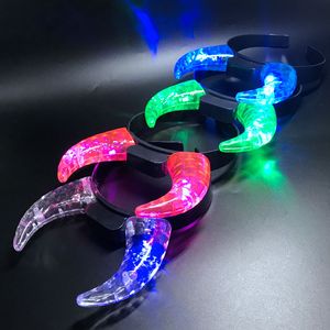 Bandeau lumineux à LED coloré, style Halloween, personnalisé, cornes - Product Image 6