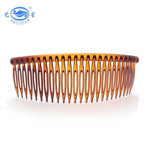 <span class=keywords><strong>Artstar</strong></span> Wide Plastic Hair Comb Women Decorative Hair <span class=keywords><strong>Combs</strong></span> Clips