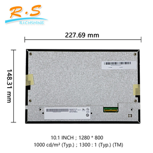 Richshine độ sáng cao màn hình LCD công nghiệp 10.1 "LVDS 40 pin 1280*800 g101evn03.1 - Product Image 3